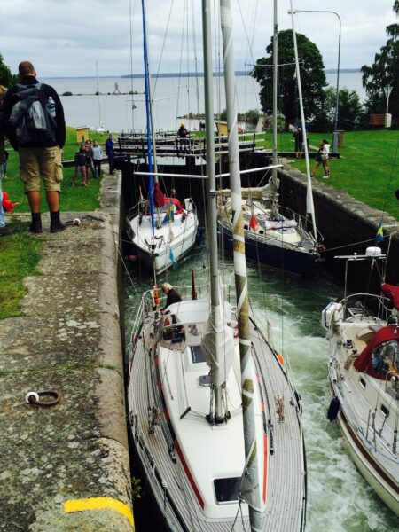 Rote Zora im Götakanal